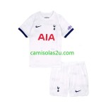 Camisolas de futebol Tottenham Hotspur Criança Equipamento Principal 2023/24 Manga Curta
